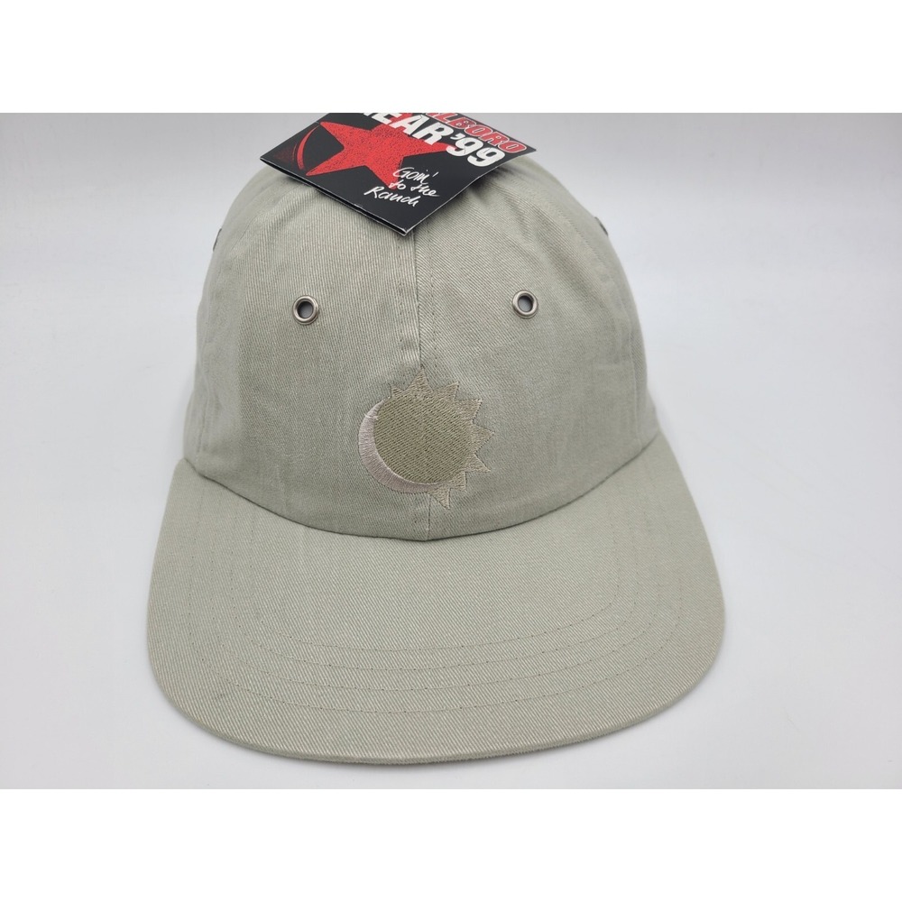 Vintage Marlboro Cigarettes Gear Goin to the Ranch Moon Sun (Fits Small) Hat Cap